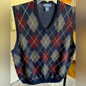Beautiful Brooks Brothers Merino Wool sweater vest